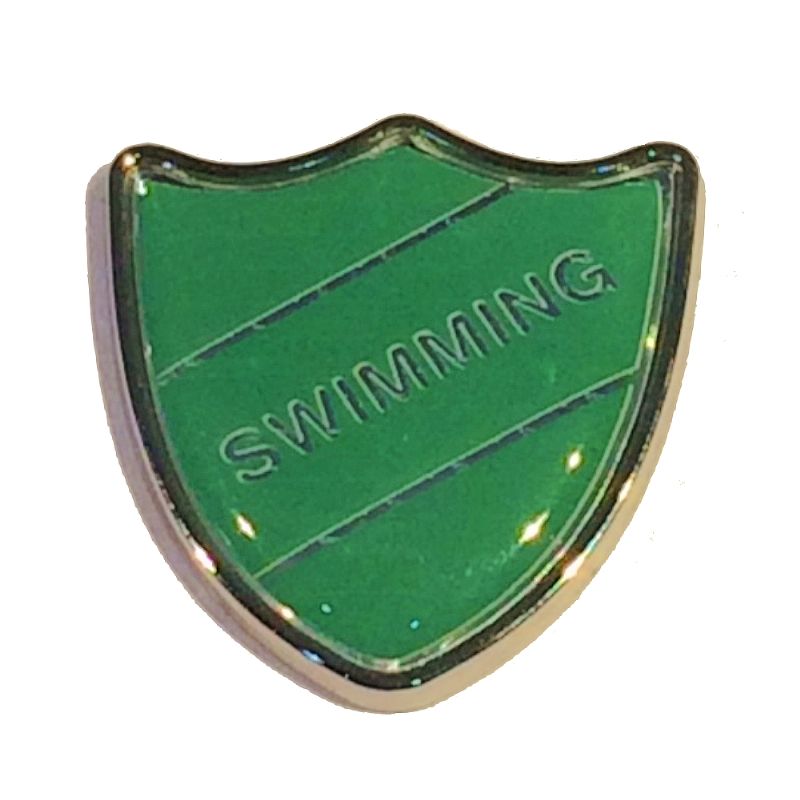 SWIMMING shield badge